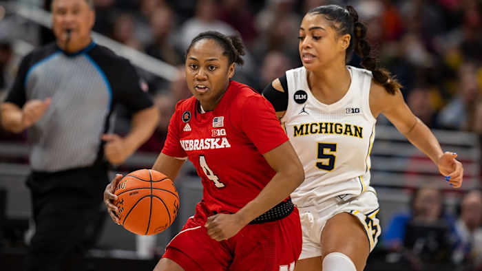 Sam Haiby WBB vs Michigan 2022.03.04